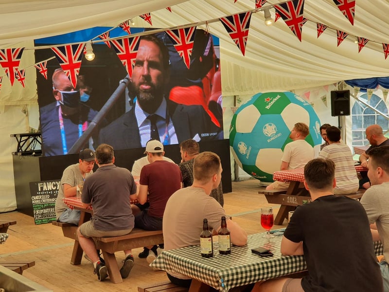 Watching Crawley boy Gareth Southgate in Crawley
