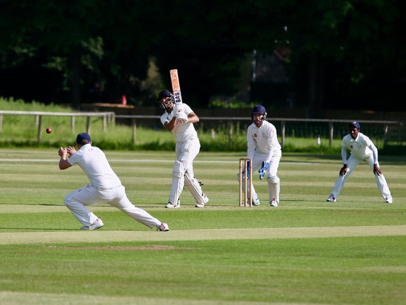 Chichester Priory Park take on Burgess Hill at Goodwood / Pictures: Martin Denyer
