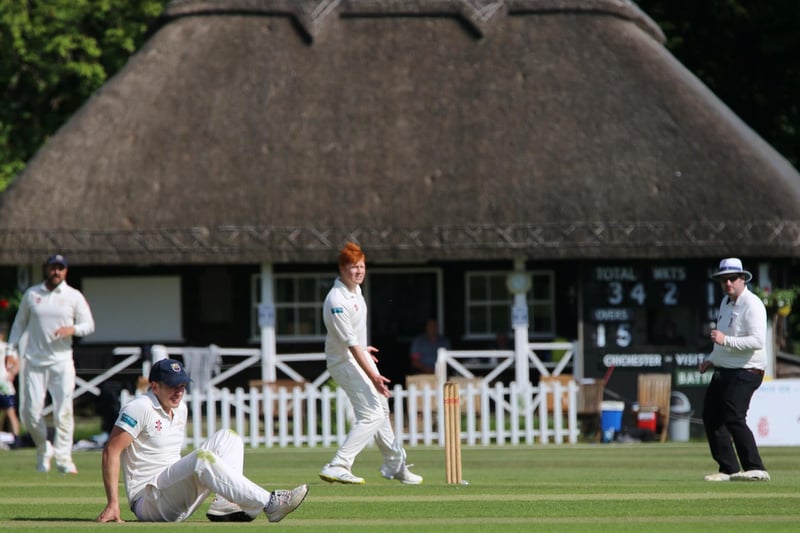 Chichester Priory Park take on Burgess Hill at Goodwood / Pictures: Martin Denyer