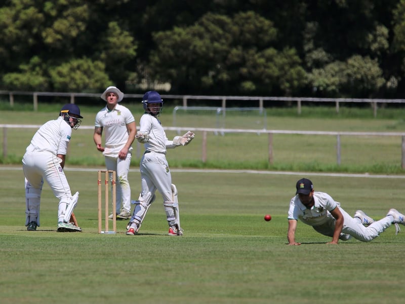 Chichester Priory Park take on Burgess Hill at Goodwood / Pictures: Martin Denyer