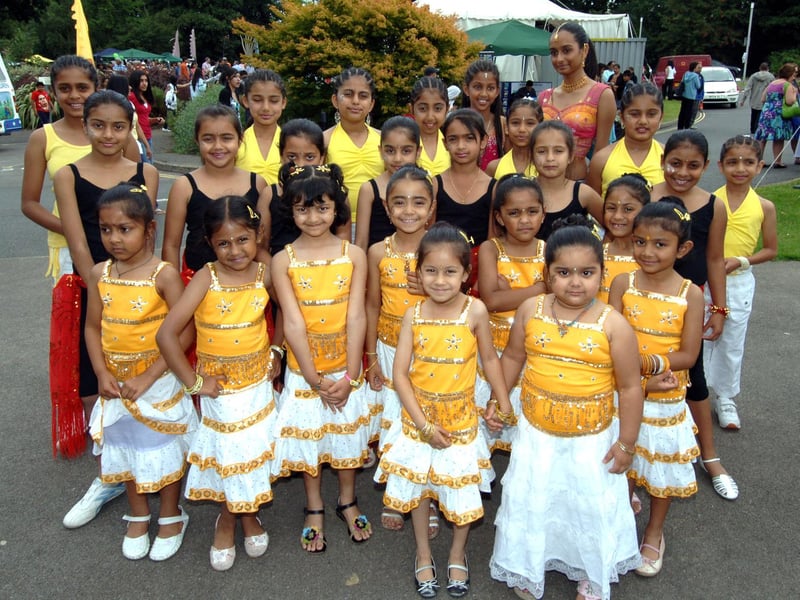 A group of performers in 2007
