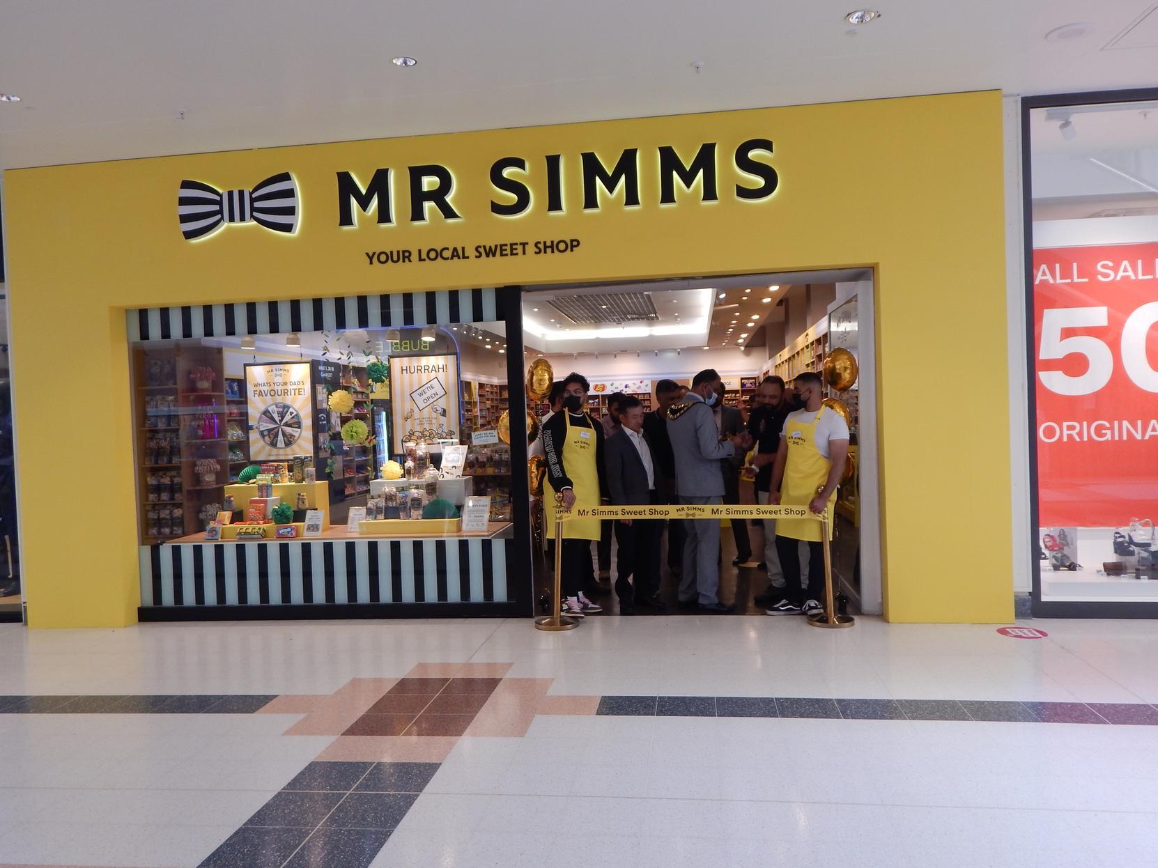 The opening of the new store