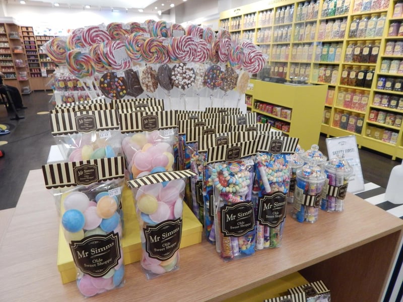 Plenty of confectionary available