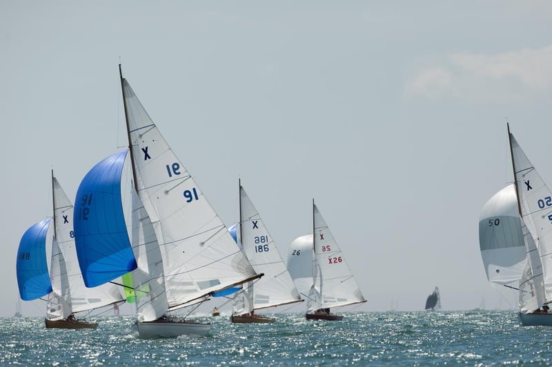 There were stunning sights - captured in these pictures by Chris Hatton - as the Itchenor Sailing Club Regatta returned