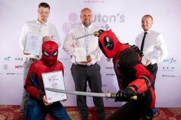 Best Fundraiser sponsored by The Luton Hoo Hotel, Golf and Spa...
The Visiting Superheroes – Winner