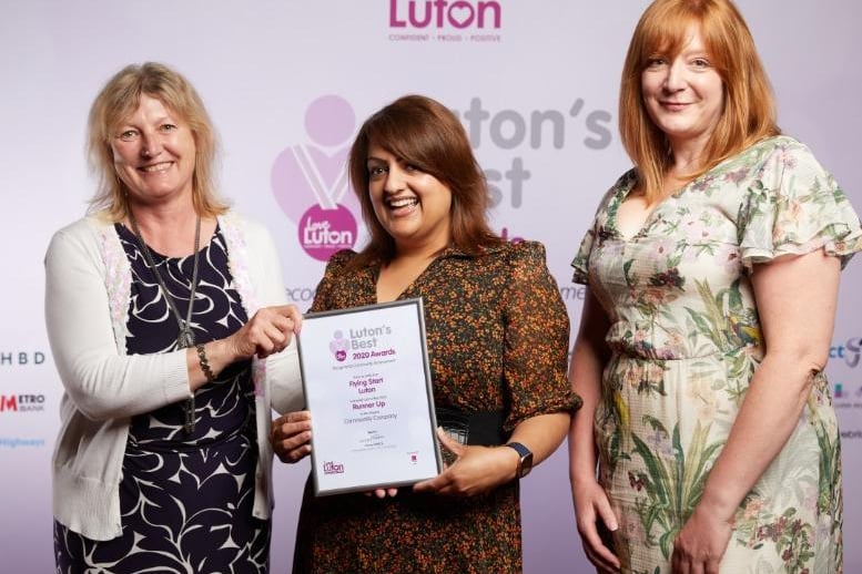 Community Company sponsored by The Mall ...
Flying Start Luton – Runner Up