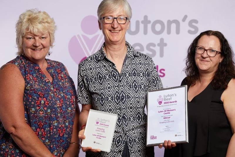 Keeping Luton Safe sponsored by Bedfordshire Fire and Rescue Service...
Luton’s All  Women’s Centre – Winner