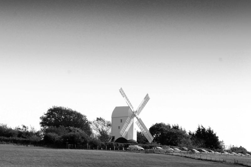 Jill windmill seen from Hassocks in 2012. Photo by Derek Martin.