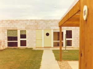 Coffee Hall, shown here in the 1970s, was one of the earlier new estates, along with Netherfield and nearby Beanhill. Roads on the estate are named after old London coffee houses, such as Rochfords and Lloyds - hence the unusual name.