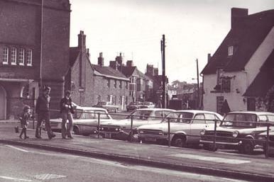 People in the town of Newport Pagnell, pictured here in the 1970s, watched Milton Keynes being built all around them, but it was actually excluded from the 1967 designated area. The two places join at the M1 but planned new development will bring the 'new city' even closer.
Today, older people in Newport Pagnell still take umbrage when their town is described as part of MK!