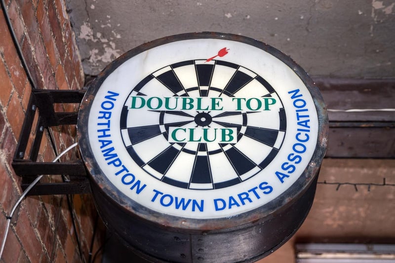 The sign for the former Double Top Club from Overstone Road. Steve said: "It's just associated with happy memories. I think everyone had a 40th or 50th birthday there once upon a time. It's history."