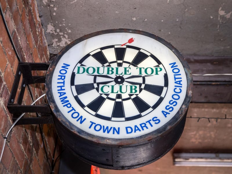 The sign for the former Double Top Club from Overstone Road. Steve said: "It's just associated with happy memories. I think everyone had a 40th or 50th birthday there once upon a time. It's history."