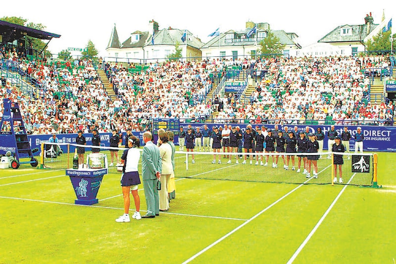 Eastbourne tennis presentation