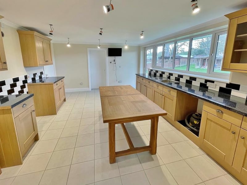 The kitchen is new