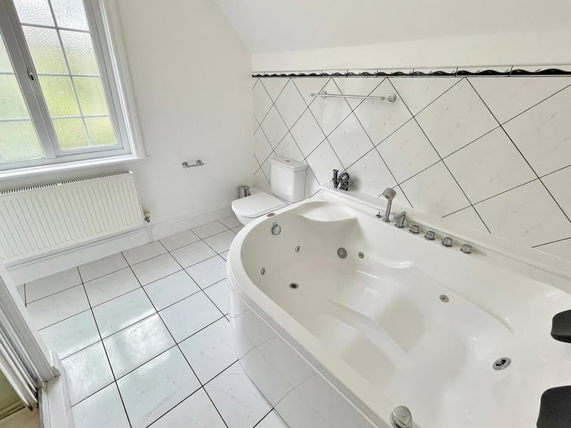 A newly-fitted bathroom