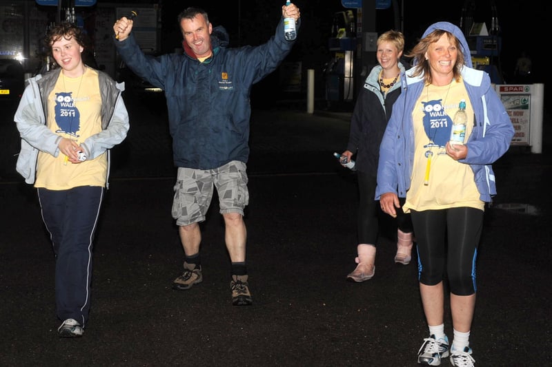 Pictures capturing the magic and the memories at the Moonlight Walk in June 2011 in aid of St Wilfrid's Hospice. Pictures: Louise Adams C111041