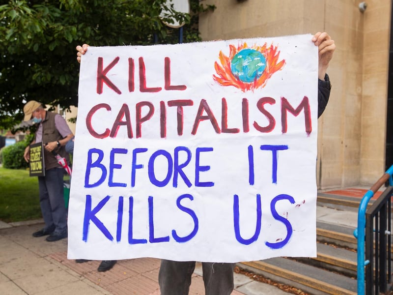 Protesters from the Climate Change activist group Extinction Rebellion demonstrated outside Northampton Magistrates' Court today (Thursday, June 17) in support of 'The Barclaycard Six'. Photo: Leila Coker