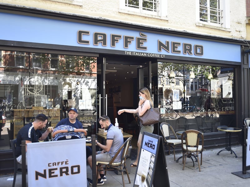 Vacancies at Caffe Nero in Long Causeway. EMN-210616-160237009