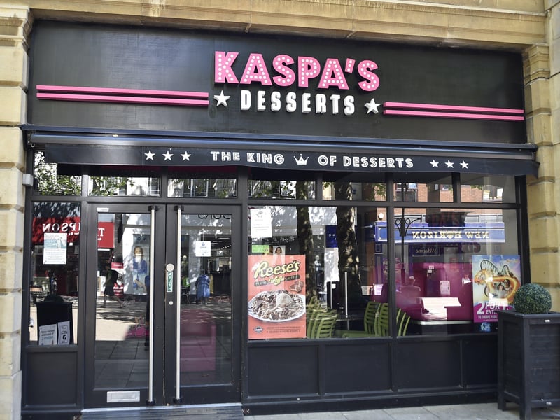 Vacancies at Kaspa's Desserts in Bridge Street. EMN-210616-160153009