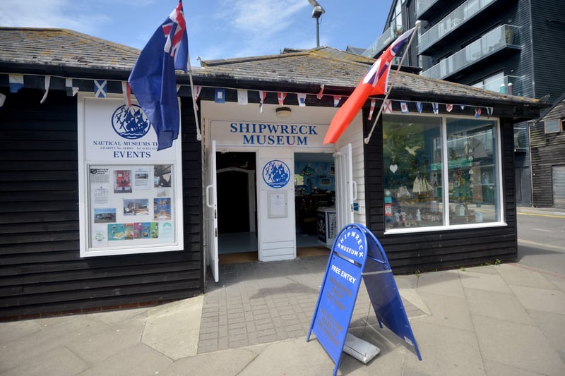 Shipwreck Museum. 'Lovely, interesting museum. I learnt SO MUCH about the heroic fishermen, the film of the difficult landing on Hastings beach is thrilling.'