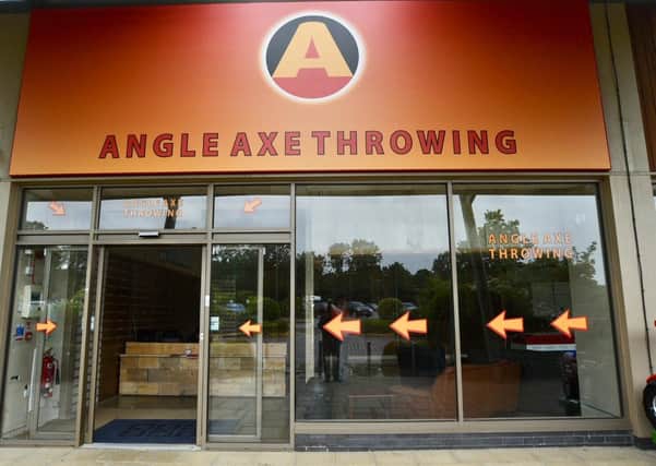 A first look at Angle Axe Throwing at PE1 Retail Park