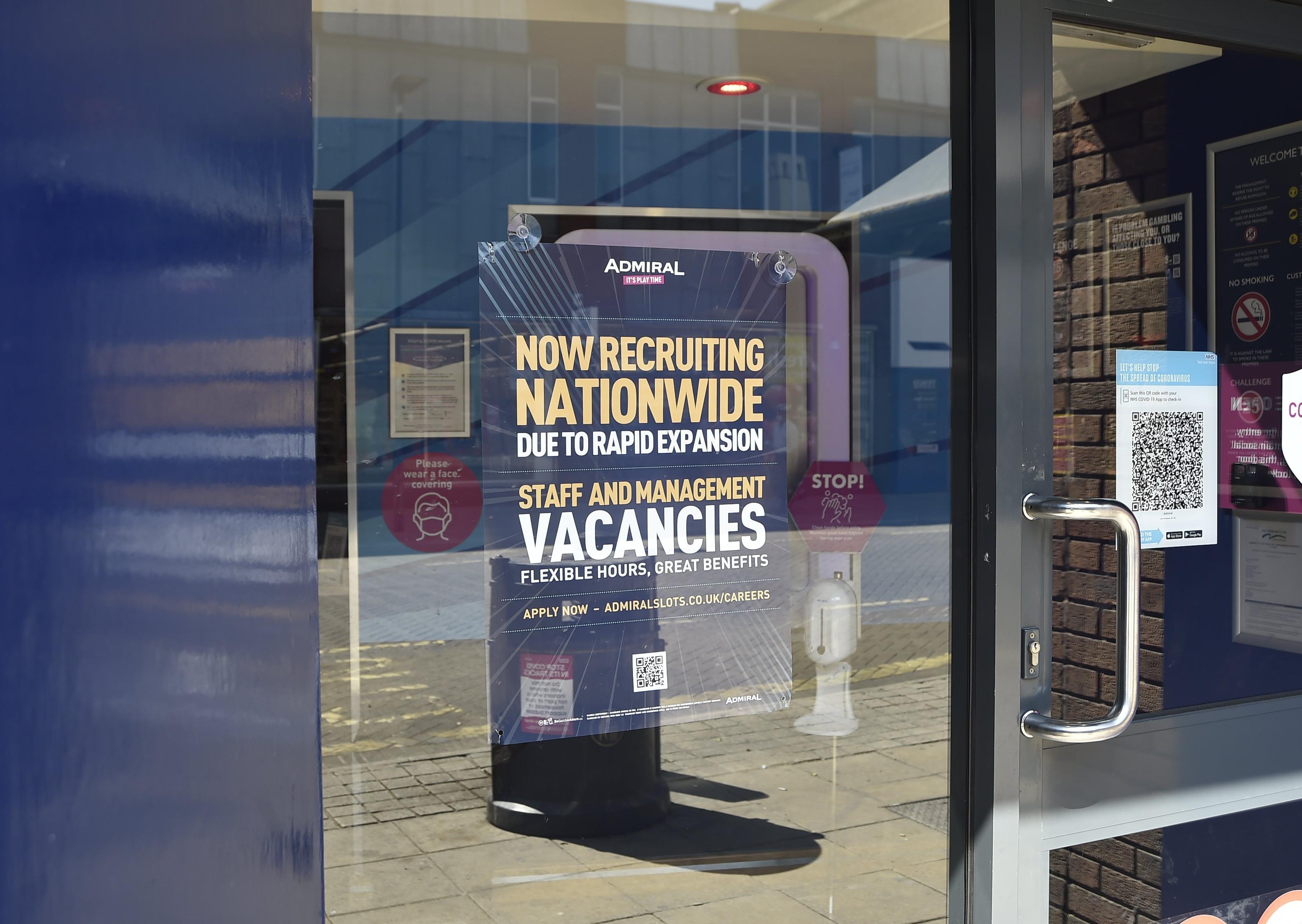 Vacancies at Admiral Casino in Broadway. EMN-210616-160354009