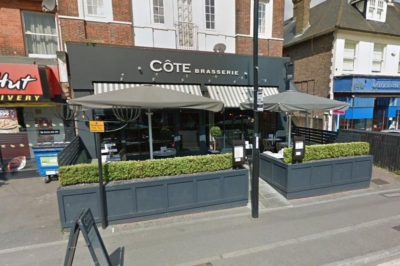 Parisian-​inspired, Cote in The Broadway, Haywards Heath, brings a flavour of France to West Sussex. Picture: Google Street View.