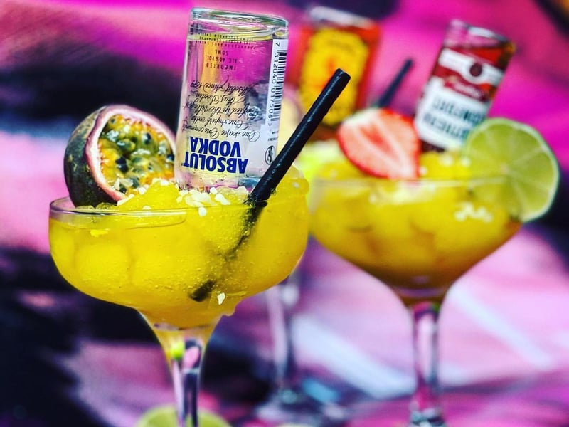 The Smoke Pit's cocktails look INSANE. Quirky concoctions include Waterbuffalo, Candy Floss Martini and Rum 'n' Ting. They also have a unique selectin of mocktails.