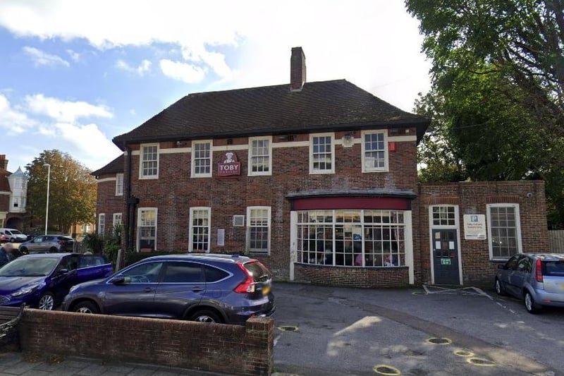 One reviewer said the were 'really impressed with delivery' from the Toby Carvery in Goring