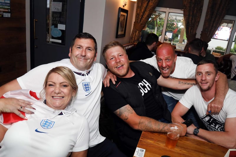 England fans were hoping for a win