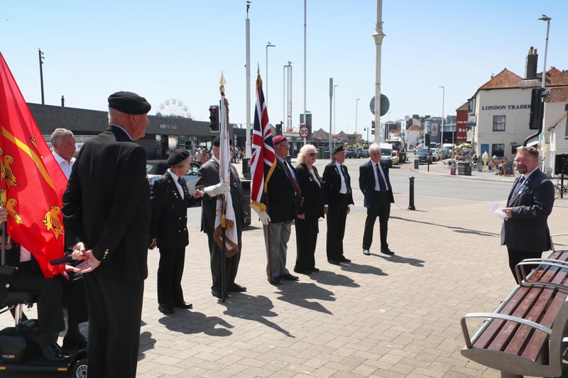 Sussex Day ceremony at Winkle Island in Hastings. Photo by Roberts Photographic SUS-210617-081950001