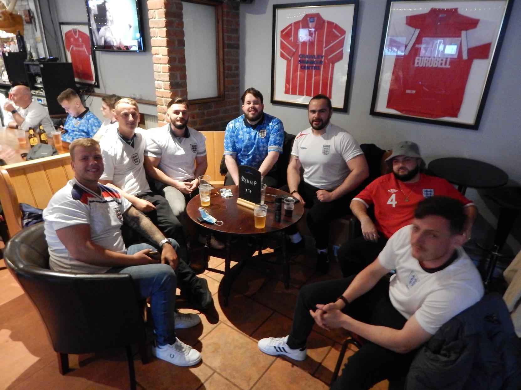 Fans at the Redz Bar