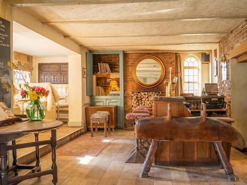 The Lamb Inn at Wartling.For £750-£877 a night, why not rent out a whole pub?The Lamb can accommodate 14 guests in six bedrooms, with seven bathrooms.You will have exclusive use of this former coaching inn, including the use of a commercial kitchen, courtyard garden with wood fired pizza, table tennis table and 55inch television in the pannelled back room.Dogs are welcome.Picture from Airbnb SUS-210620-102521001