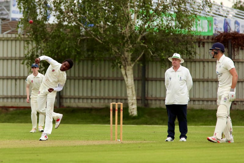 Action from Bognor's home win over Chichester Priory Park in division two of the Sussex Cricket League / Picture: Martin Denyer