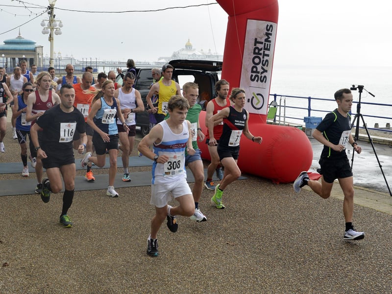 Eastbourne 10K 2021 (Photo by Jon Rigby) SUS-210620-124345001