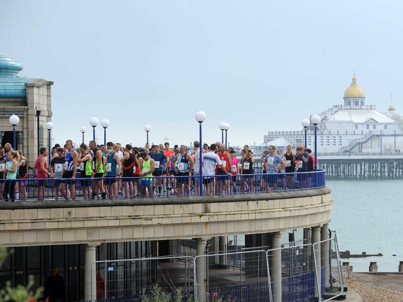 Eastbourne 10K 2021 (Photo by Jon Rigby) SUS-210620-124801001