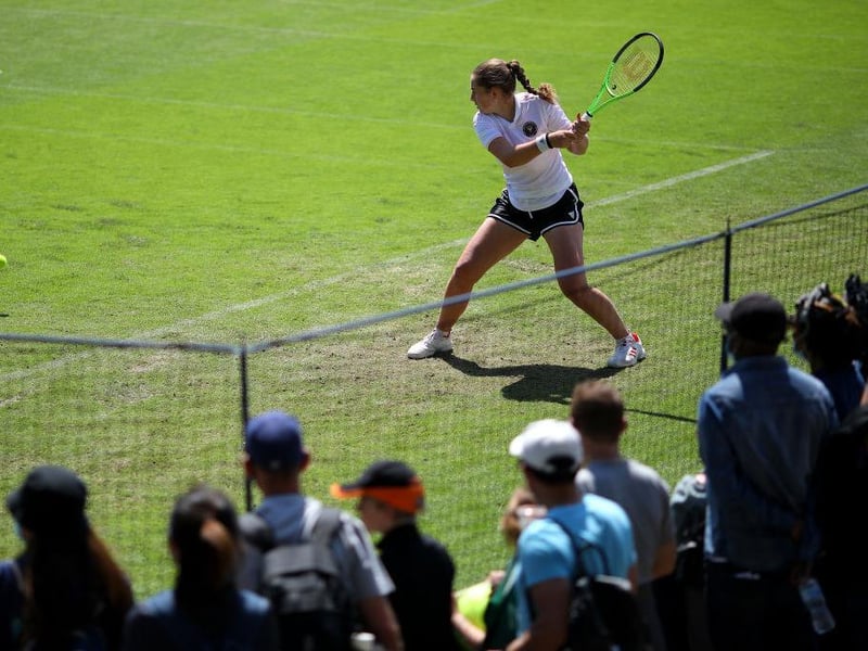 The second day of tennis action from the Viking International at Devonshire Park, Eastbourne / Pictures: Charlie Crowhurst - Getty