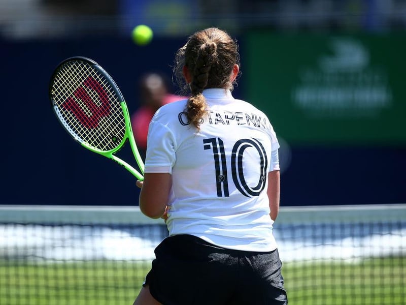 The second day of tennis action from the Viking International at Devonshire Park, Eastbourne / Pictures: Charlie Crowhurst - Getty