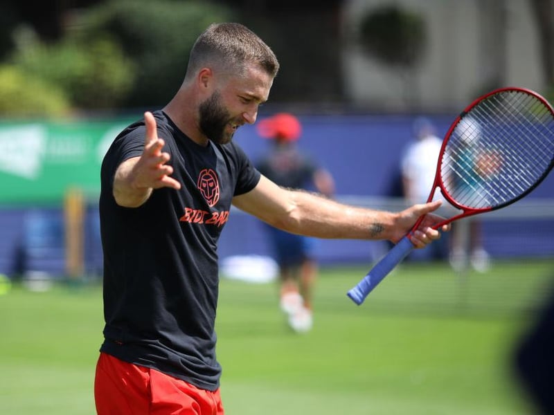 The second day of tennis action from the Viking International at Devonshire Park, Eastbourne / Pictures: Charlie Crowhurst - Getty