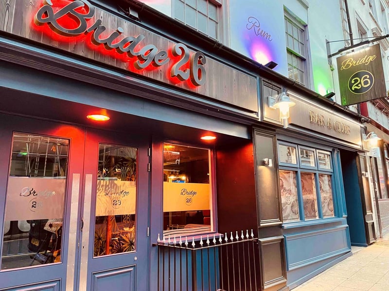 The 'Bridge 26' Bar on Bridge Street in Northampton town centre will be reopening following an extensive refurbishment on June 25, 2021.