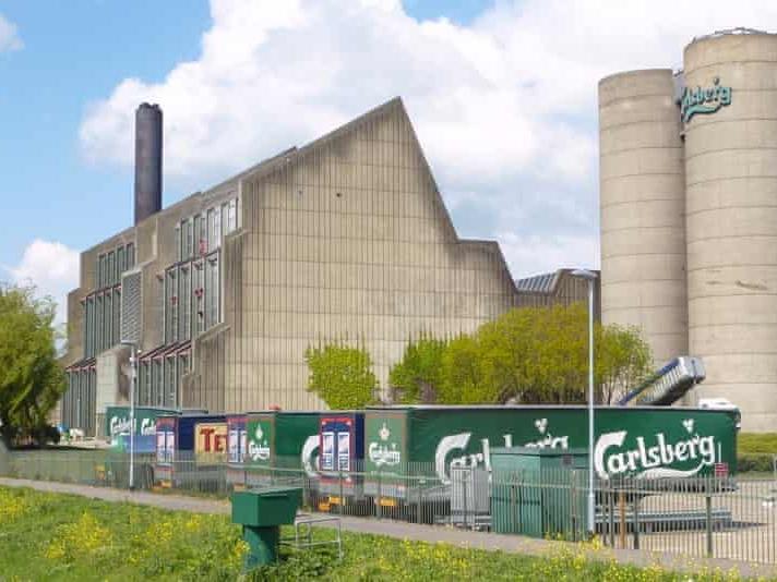 As soon as you get on that Carlsberg roundabout, you are hit with the waft of malt from the brewery; like Marmite, you either love or hate it.