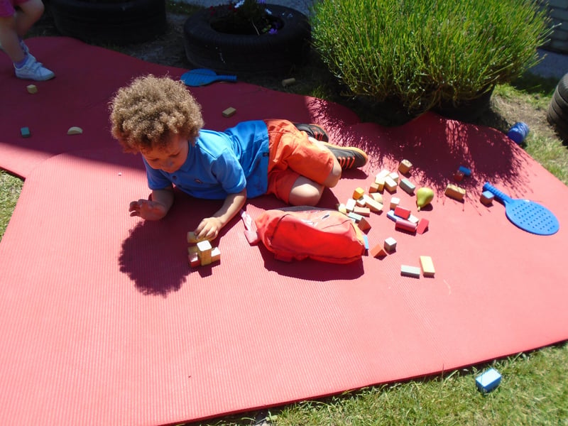 St Gregory's Montessori Nursery's garden day. SUS-210621-154331001