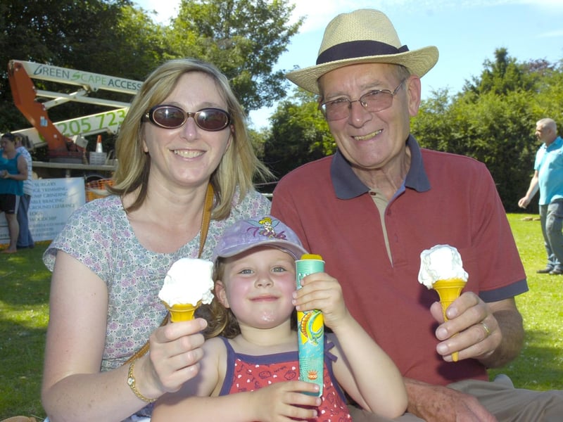 Pictured (from left) Sharon Pitts, Daisy Pitts, four, and Terry Pitts, of Kirton.
