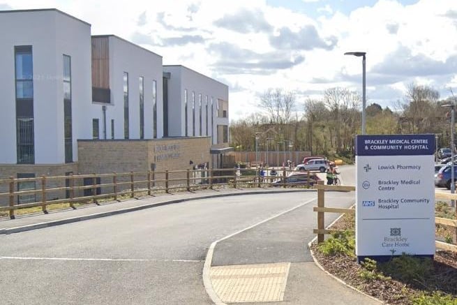There were 251 survey forms sent out to patients at Brackley Medical Centre. The response rate was 51 per cent, with 174 patients rating their overall experience. Of these, 62 per cent said it was very good and 33 per cent said it was fairly good. Photo: Google