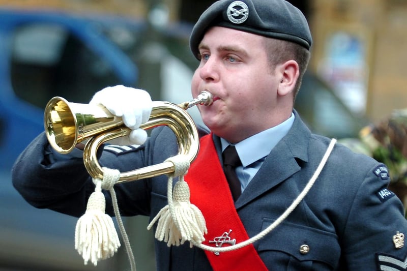 Trumpeter from The Air Training Corps Band