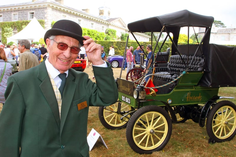 Len Brown, Curator, Harrod's historic electric vehicles.