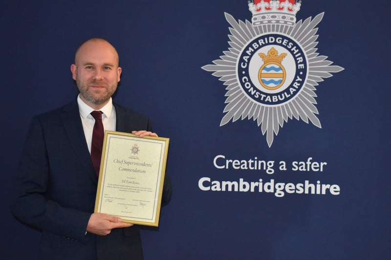 Commended for saving a road traffic collision victim.