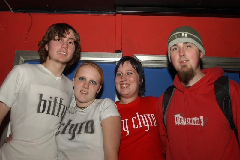 A night at Peterborough's Met Lounge back in 2003
