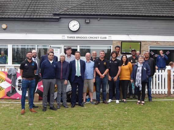 In attendance were representatives from local cricket clubs, the local council, Active Sussex, the England & Wales Cricket Board (ECB) and Sussex Cricket.