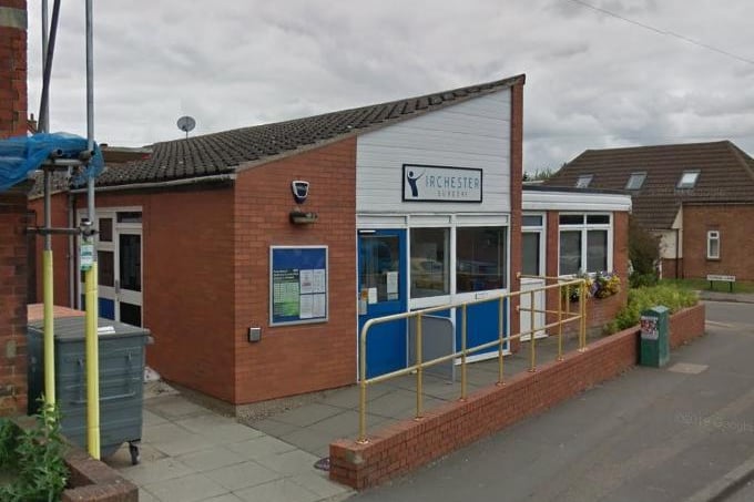 There were 266 survey forms sent out to patients at Irchester Surgery. The response rate was 42 percent, with 53 patients rating their overall experience. Of these, six percent said it was 'very poor' and 12 percent said it was 'fairly poor'. Photo: Google